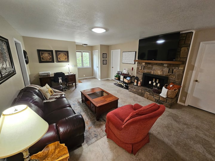 Veliki dnevni boravak otvorenog tlocrta.