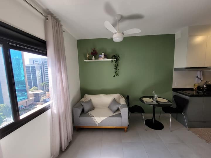 Studio Novo C/ Piscina, Academia Vila Olimpia - São Paulo