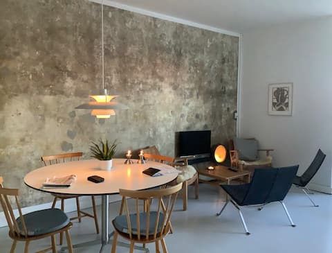 Apartment with ocean view in Rønne.