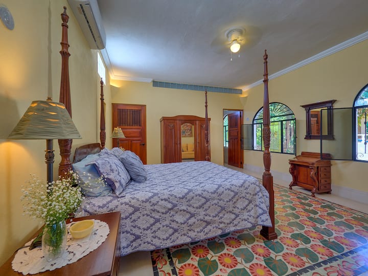 Prístup na strešnú terasu.