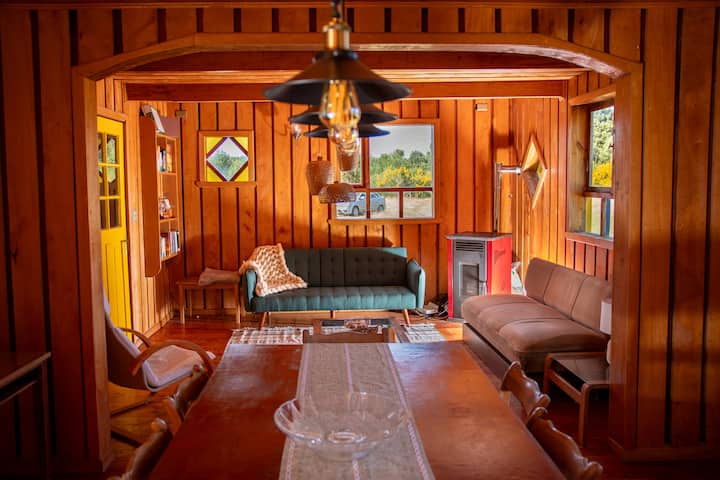 La Casa De Alerce Cozy Seaside House - Chile