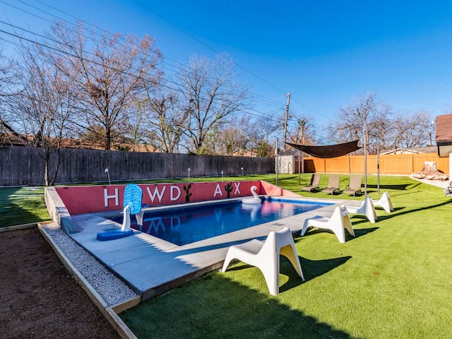 Heated Pool/Spa/MiniGolf home near Downtown/Domain