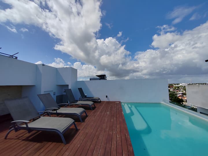Central And Quiet Studio Near The Beach & 5th Av. - Riviera Maya