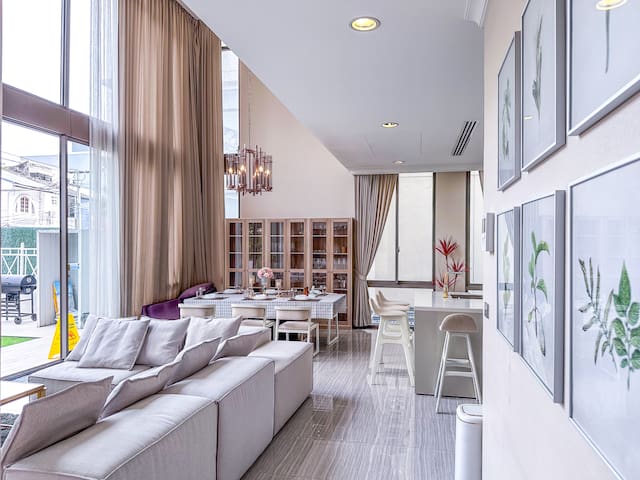 Lavish Pool Club Villa in Thonglor Core ｜600m BTS