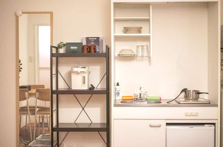 Shinsaibashi Central Kuromon Elevator Condo 4ppl - 大阪市