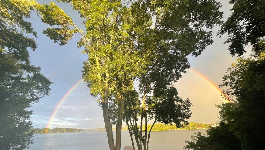 Lake home – private sand beach/swimming Maple Lake gallery image 3