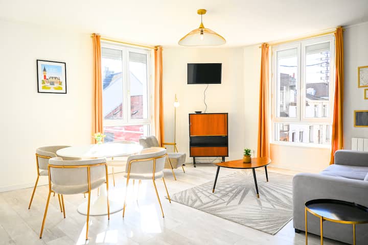 Appartement Chic 2/4 Personnes- Centre Ville - - Calais
