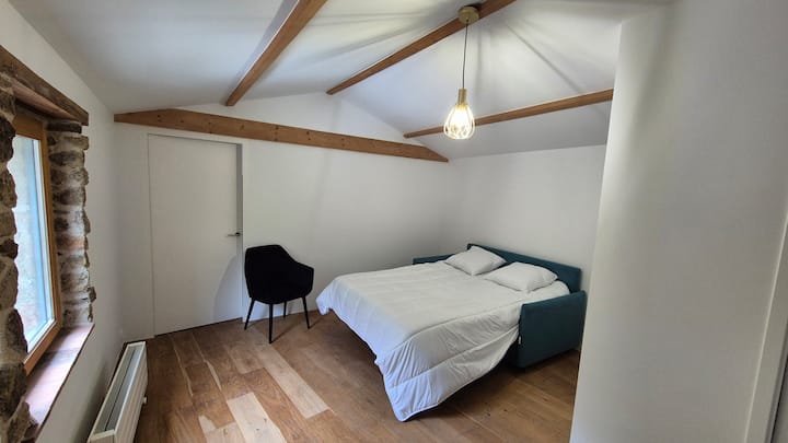 spálňa na odpočívadle 