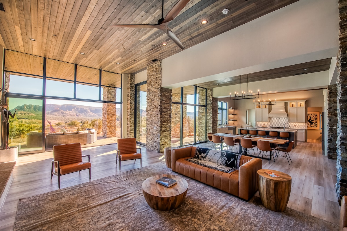 Sacred Eagle Sedona - Houses for Rent in Sedona, Arizona, United States -  Airbnb, image size:1200x800
