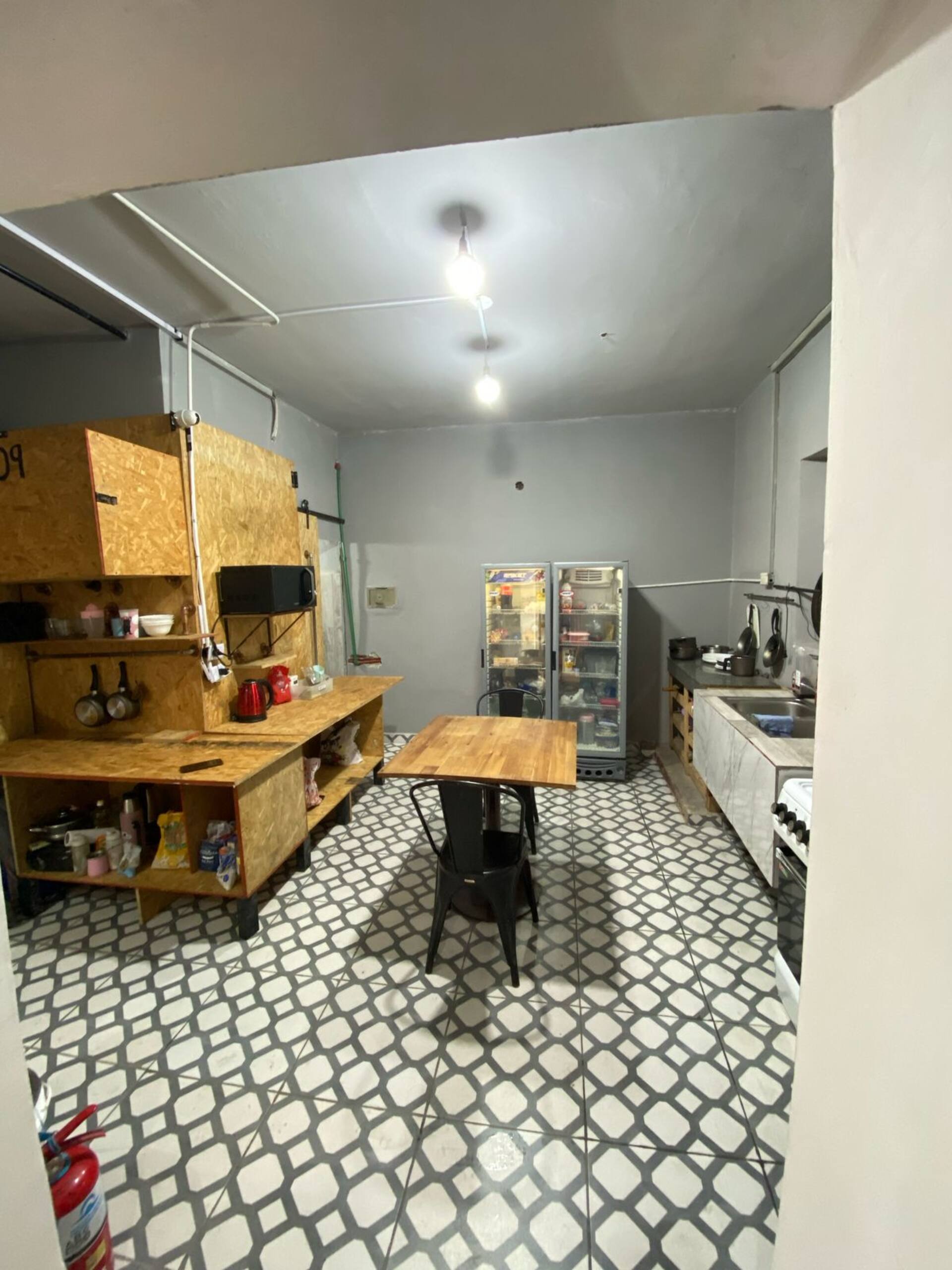 Habitación en residencia universitaria con baño privado en San Telmo