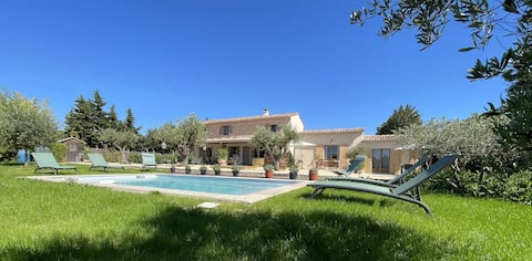 Mas in Cévennes 6 pers. Bed 180 Pool • Jacuzzi