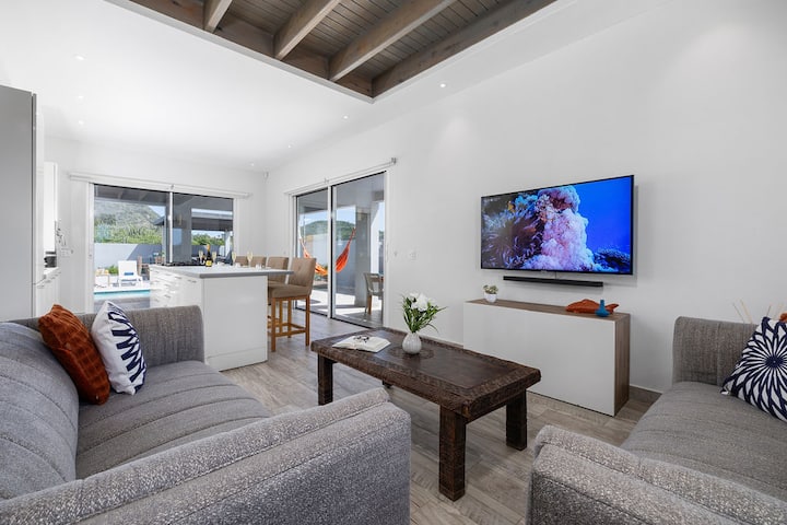 Casa Hooiberg| Private Pool, Gazebo & Near Beaches - 荷屬阿魯巴