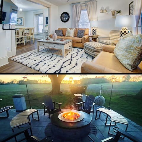 Elegant Farmhouse with Gourmet Firepit Experience