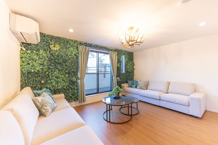 7 min walk sta. 3 min to Shibuya. 7Bed. 3Room