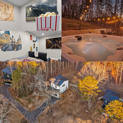 12bdr| 34+ppl|TripleTreehomes|HotTubs|Chatt Vistas