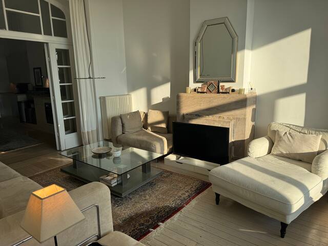 Stylish and bright 19th century loft with terrace gallery image 2