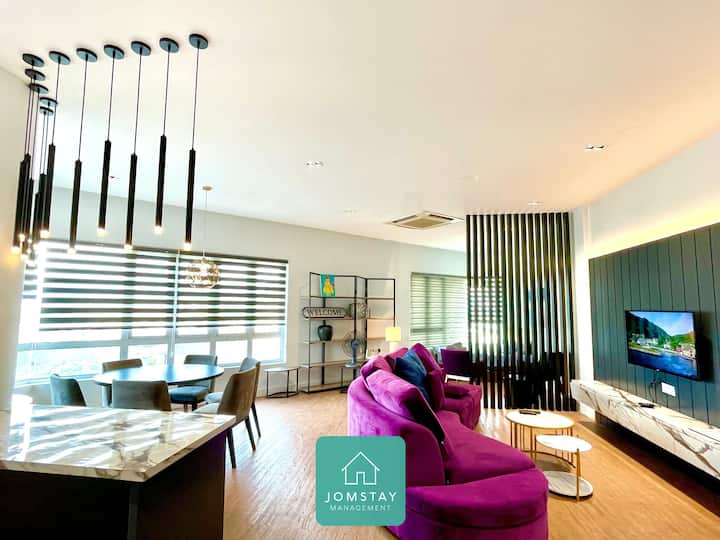 Jomstay Octagon Palm Suite 5 (3 Bedrooms) - Ipoh