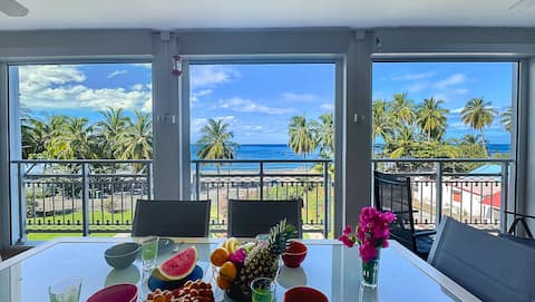 Les Colibris Apartment - Direct beach access