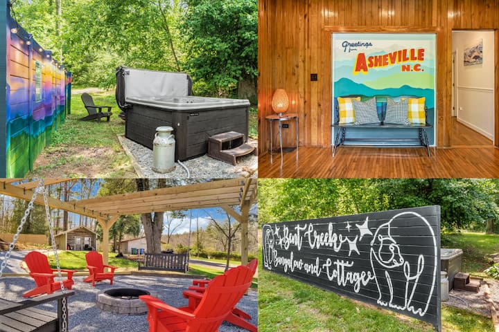 Arden Retreat: Home+Tiny Home w/Hot Tub & Firepit!