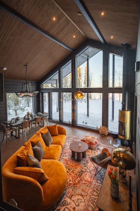 Villa Asteli on the shores of Lake Pyhäjärvi