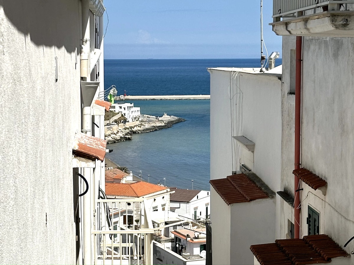 Casa Sveva: estudio con balcón con vistas al mar - Apartamentos en alquiler  en Vieste, Puglia, Italy, Italia - Airbnb, image size:1200x899