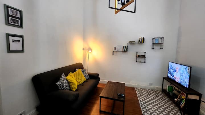 Apartamento de 1 quarto no térreo em Palermo com pátio