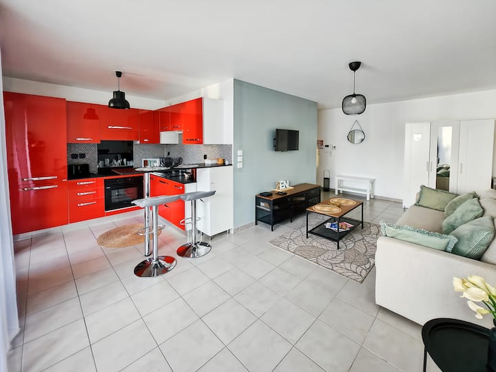 Studio, Terrasse, Confort & Emplacement Idéal ! - Montévrain