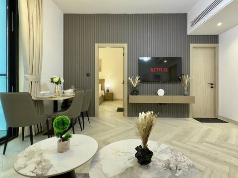 Top performing Airbnb: Brand New-Fully Furnished Luxury 1BR In JVC in Al Barsha South Fourth
