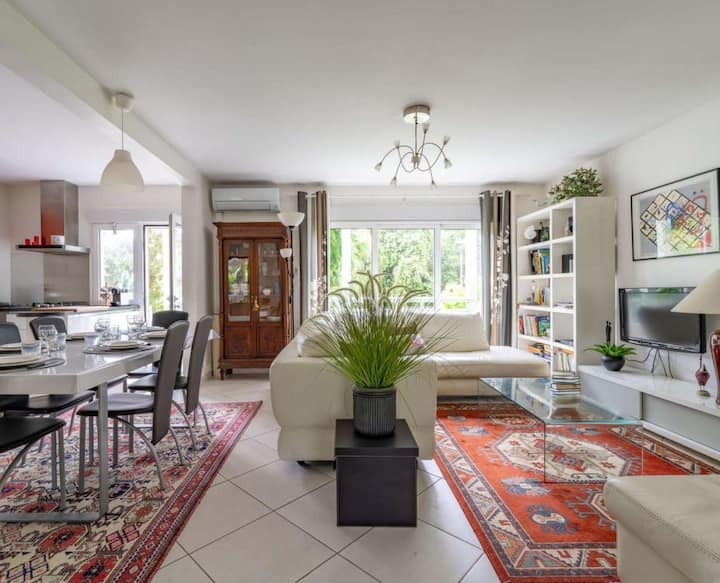 Maison De Vacances Familiale à Arcachon, Vue Forêt - 아흑꺄숑