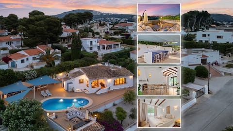 Villa Sunset- private pool, BBQ & close to beach