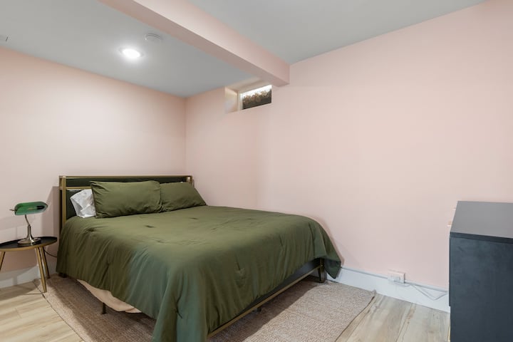 Lower level queen suite
