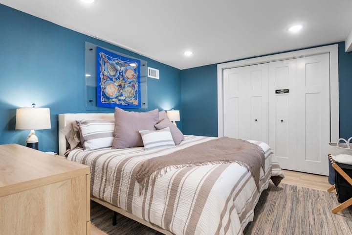 Lower level king suite
