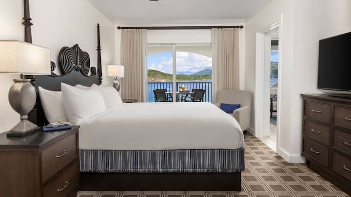 Ovo je pogled iz glavne sobe na vaš privatni balkon