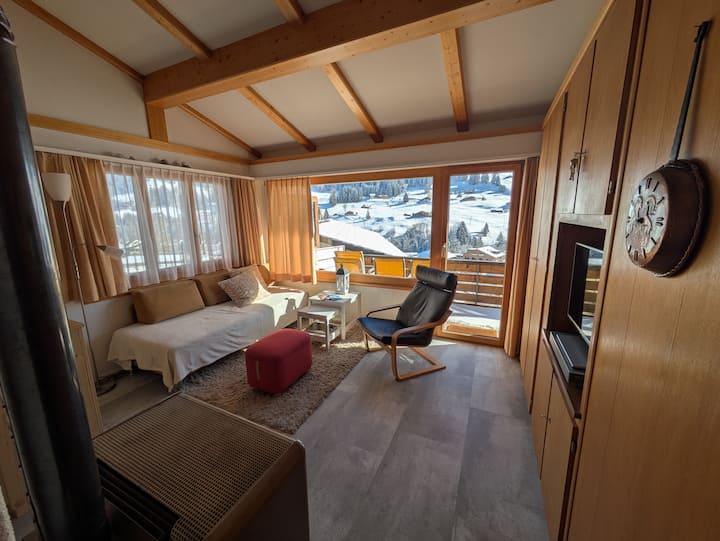 Gemütliche Wohnung Mit Traumhaftem Ausblick! - Adelboden