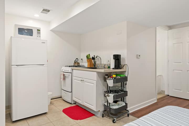 Cozy Garden Studio In West Town, W/ Private Entry. - Wicker Park - Chicago