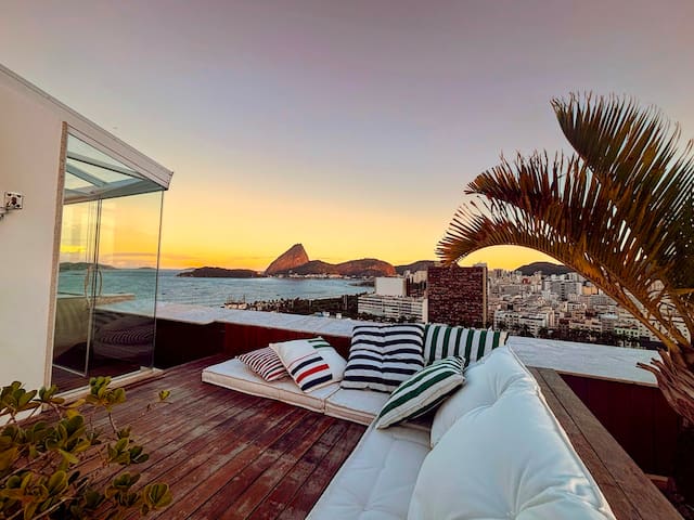 Penthouse duplex vista incrível