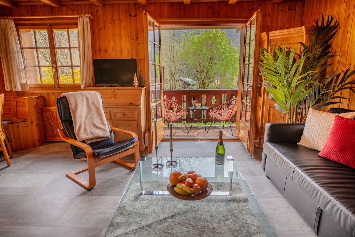 Successful Airbnb property: Portes du Soleil, 180°View, Direct Access Champéry in Val D'illiez
