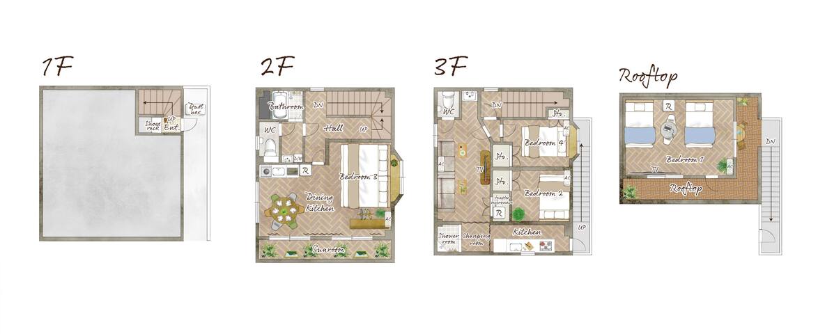 天空ヴィラ渋谷原宿[Long]/新宿、原宿、渋谷、青山まで5分/最寄駅から徒歩7分 gallery image 5