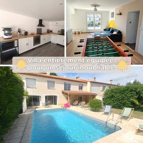 Large family home with pool.