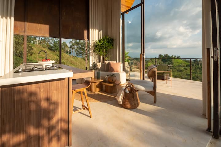 La Casita Filandia - Flor De Loto - Stunning View - Filandia