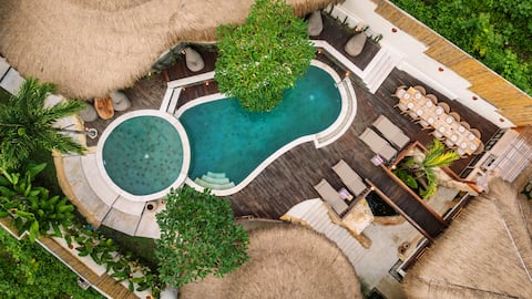 7BR Private Canggu Estate | Sauna, Gym, Cinema