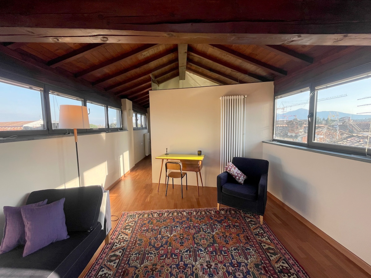 Airbnb con migliori performance: Penthouse with Amazing 360° View inside the Wall a Lucca