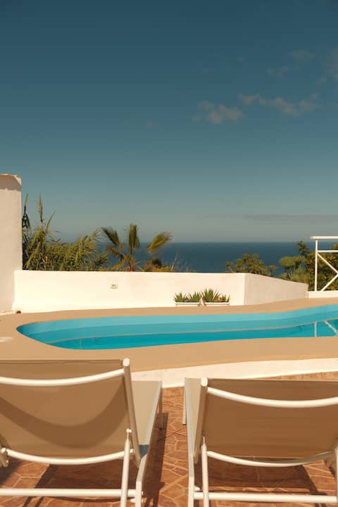 Casa Cactus : heated pool full priv villa 14 pers