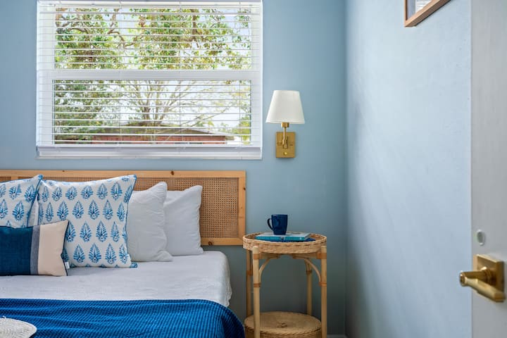 Sink into a cozy King bed for ultimate relaxation.