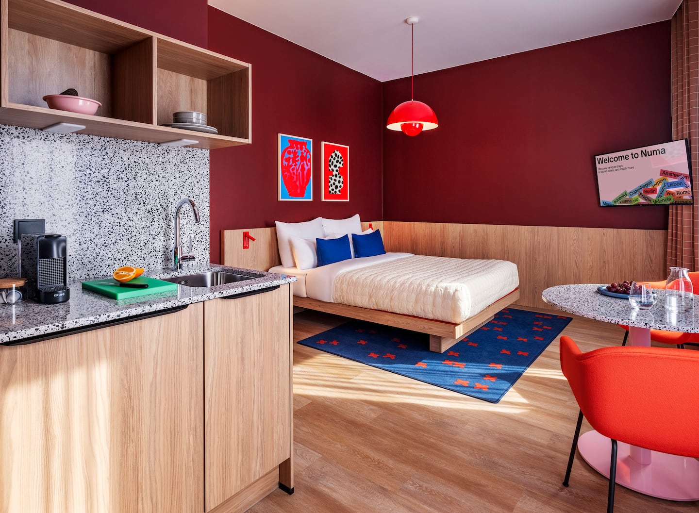 Studio avec kitchenette, Berlin