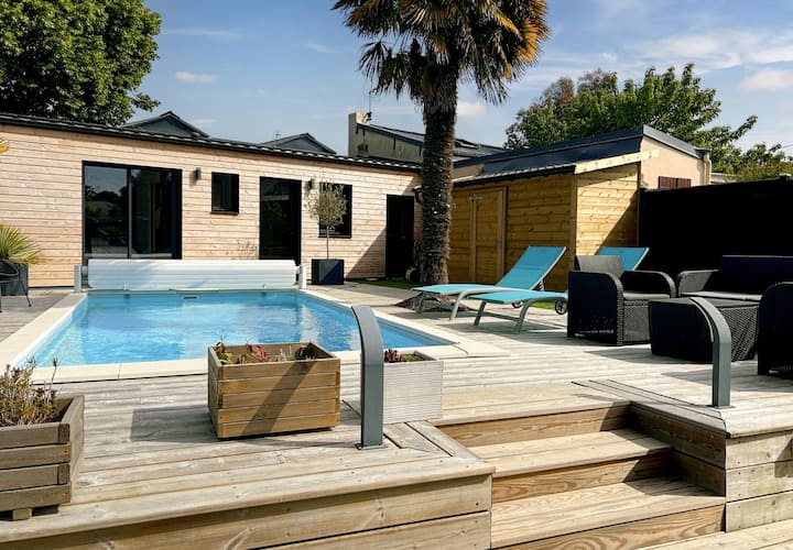 L'émeraude - Villa Avec Piscine à 10 Min De La Mer - Saint-Malo
