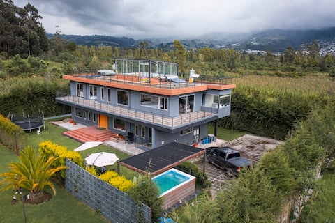 Casa San Pablo | View of Imbabura