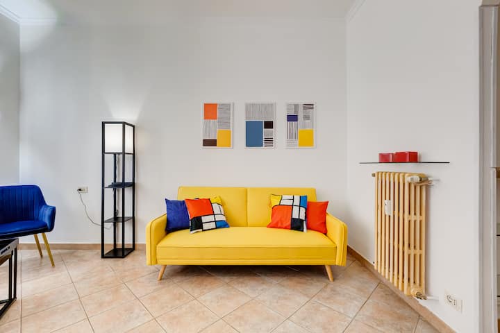Bmga | 3bdr Apt For Families In Garbatella - Rome