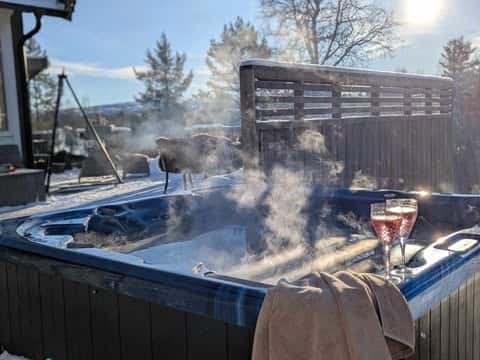 Luxury cabin with Jacuzzi • Weekend getaway near Trondheim
