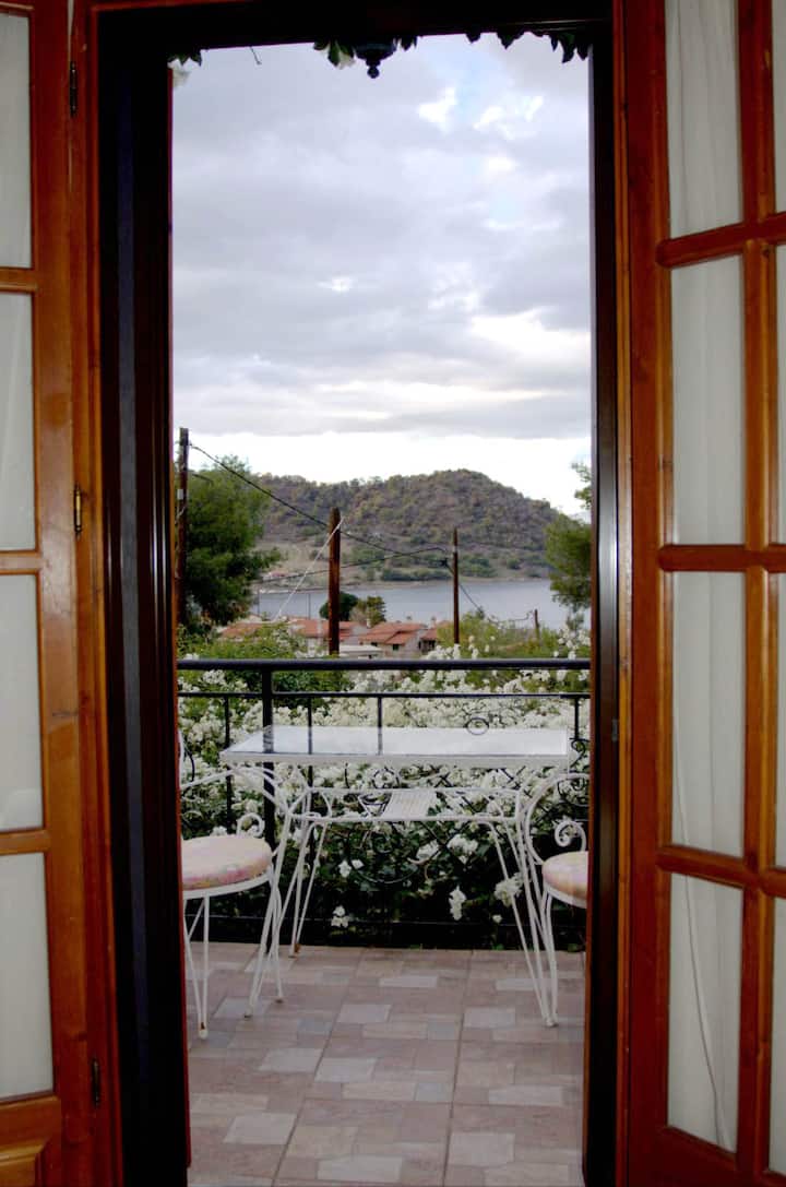 Vista desde el dormitorio delantero 